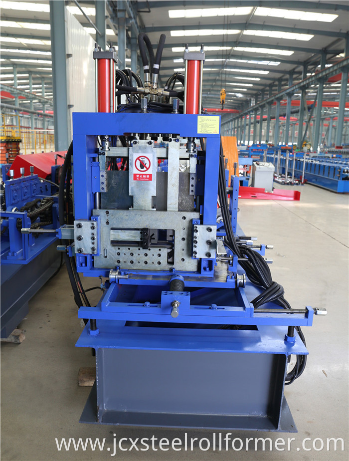 Fully-automatic C To Z Purlin Roll Forming Machine